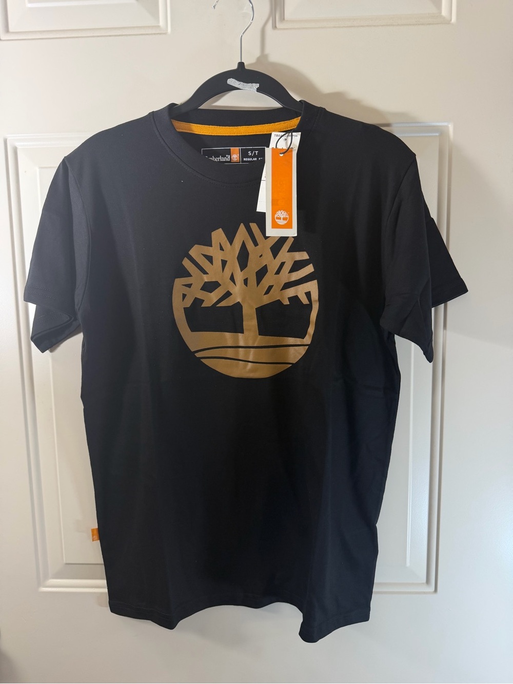 Timberland Men’s XL Black Tree Logo Graphic T-Shirt NWT